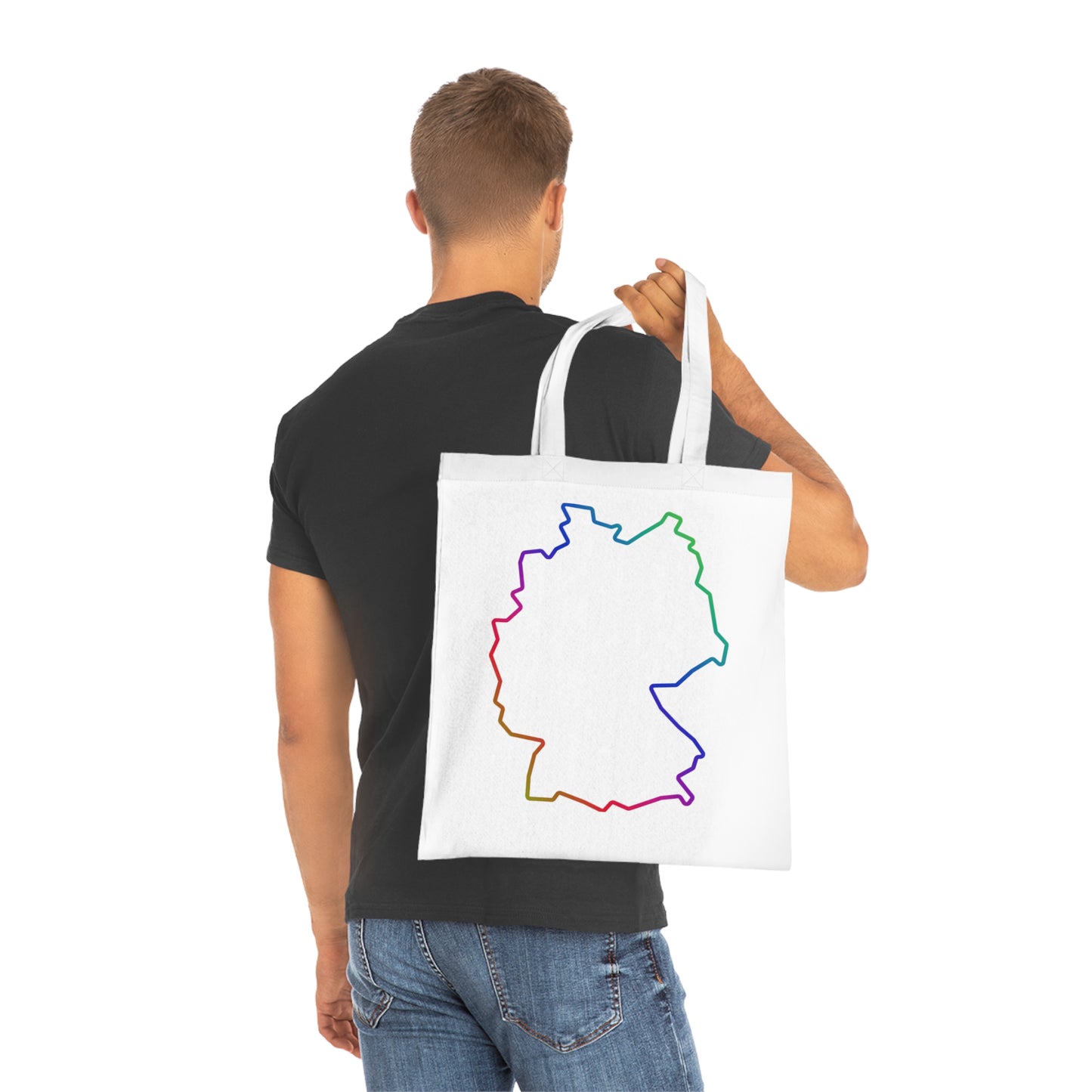 Jutebeutel - weiß